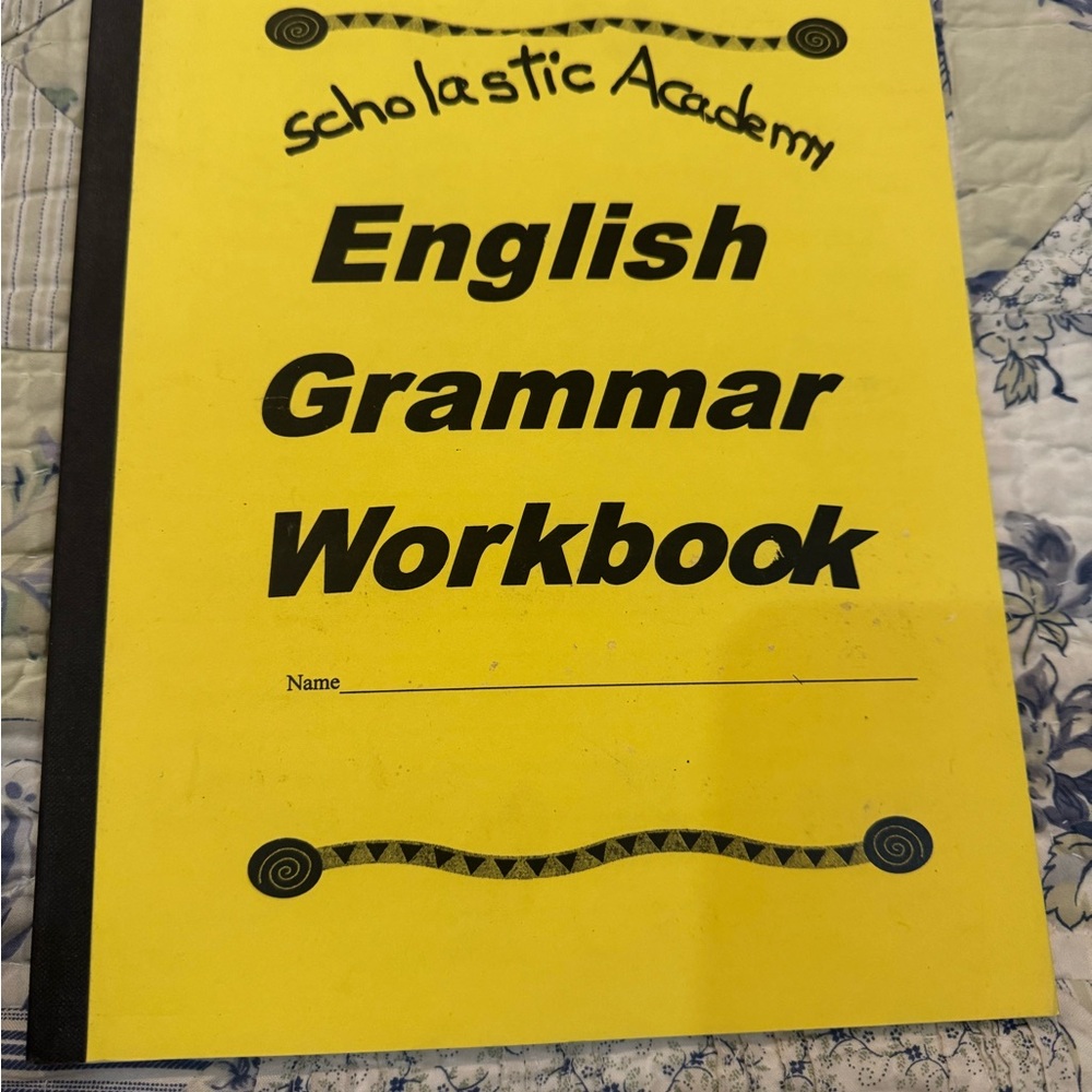 Scholastic Academy English Grammar Workbook